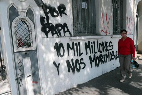 igreja chile vandalismo