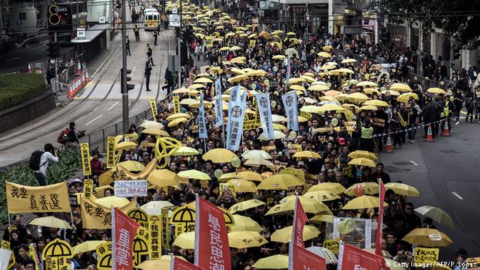 manifestacao Hong Kong