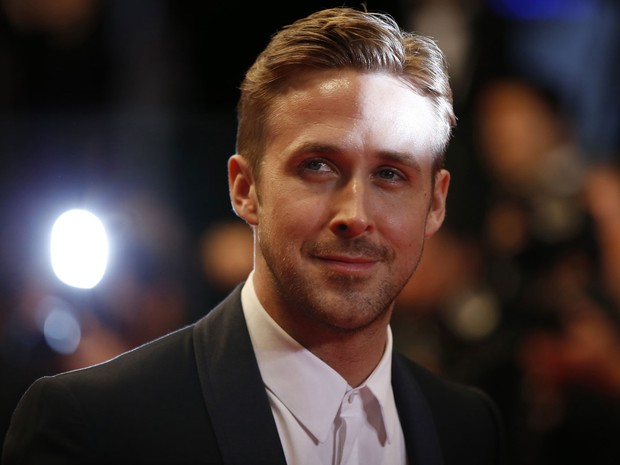 O ator e diretor Ryan Gosling chega à première de seu filme ‘Lost river’ no 67º Festival de Cannes (Foto: AFP Photo/Valery Hache)